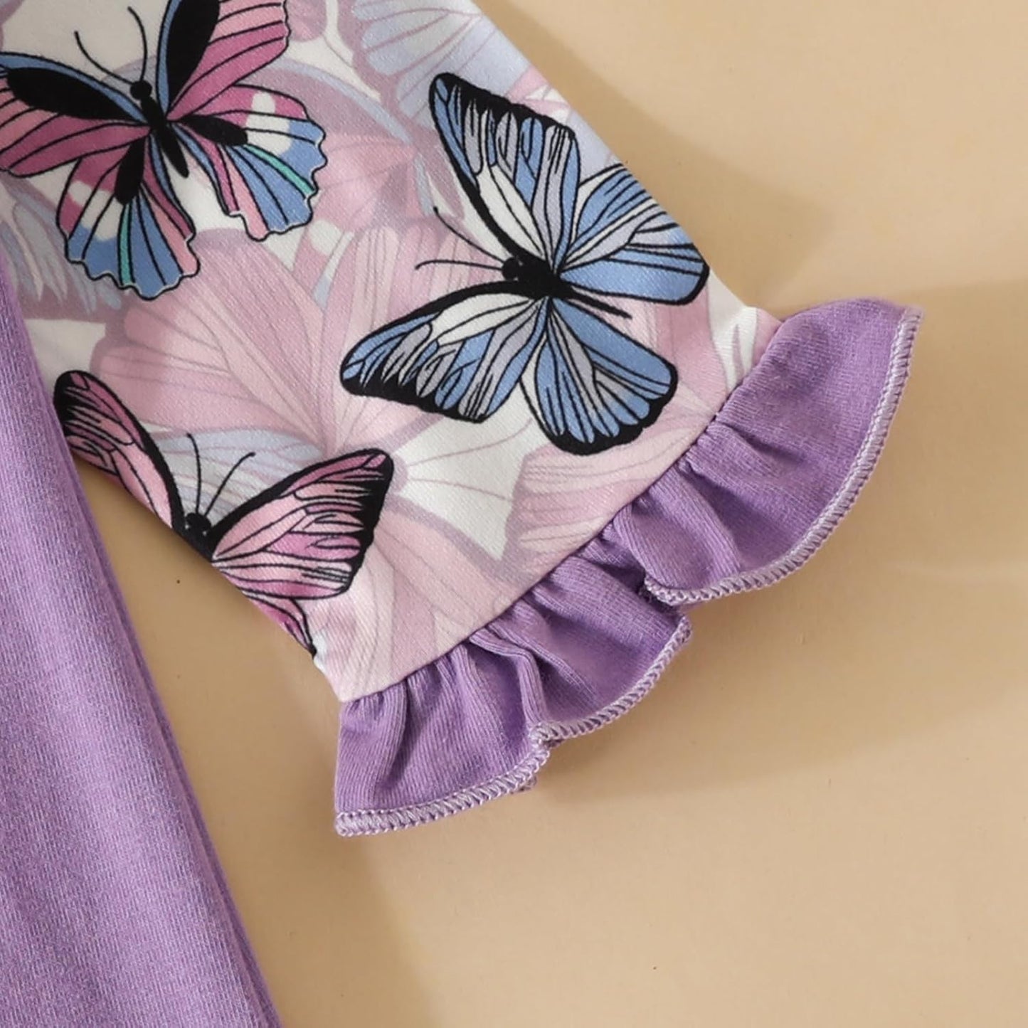 AMAWMW Newborn Baby Girl Little Sister Sleeper Gown Stripe Long Sleeve Nightgown Pajamas Gifts Stuff Essential Outfit