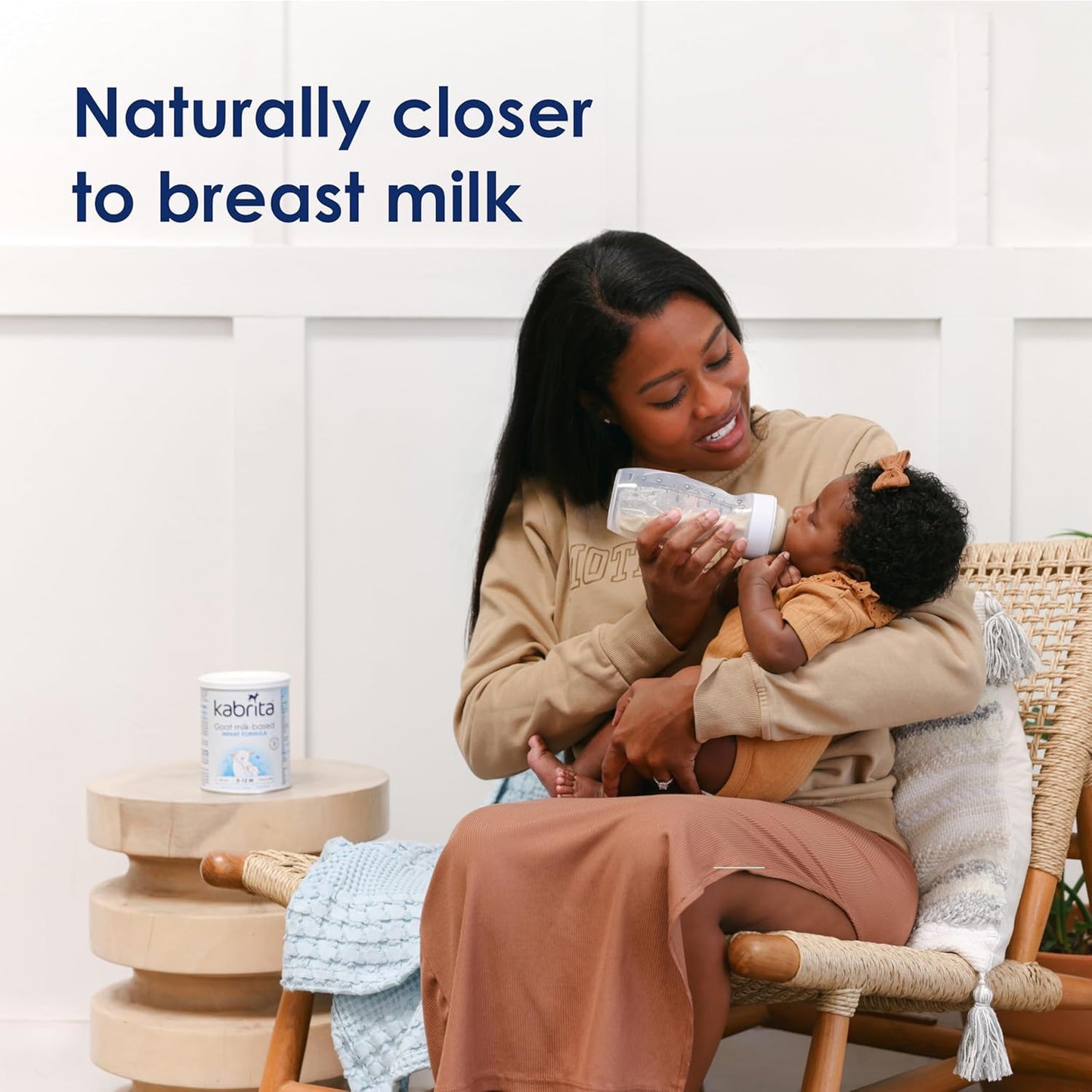 Kabrita Goat Milk-Based Infant Formula – 28oz – Pack of 2 – Natural, Gentle Baby Formula – European, Non-GMO – Ages 0-12 Months