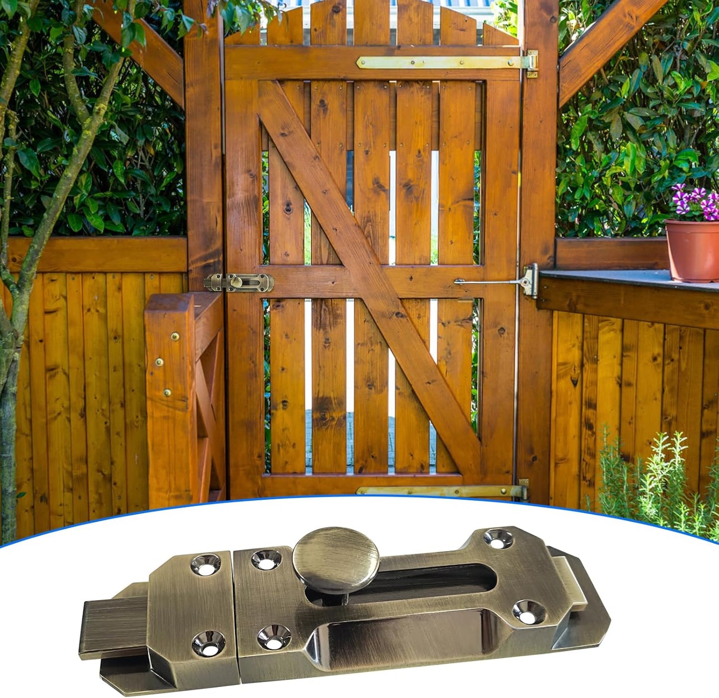 2 pcs Zinc Alloy Sliding Door Lock, Barrel Bolt Cabinet Lock Barrel Bolt Closure Cabinet Door Security Sliding Door Lock for Home Windows and Doors Cabinet Furniture