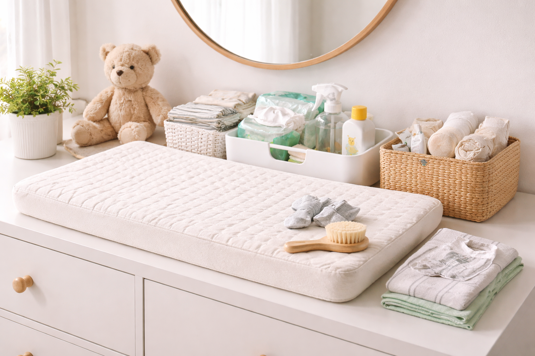 How to Set Up a Baby Dressing Area That Speeds Up Daily Changes