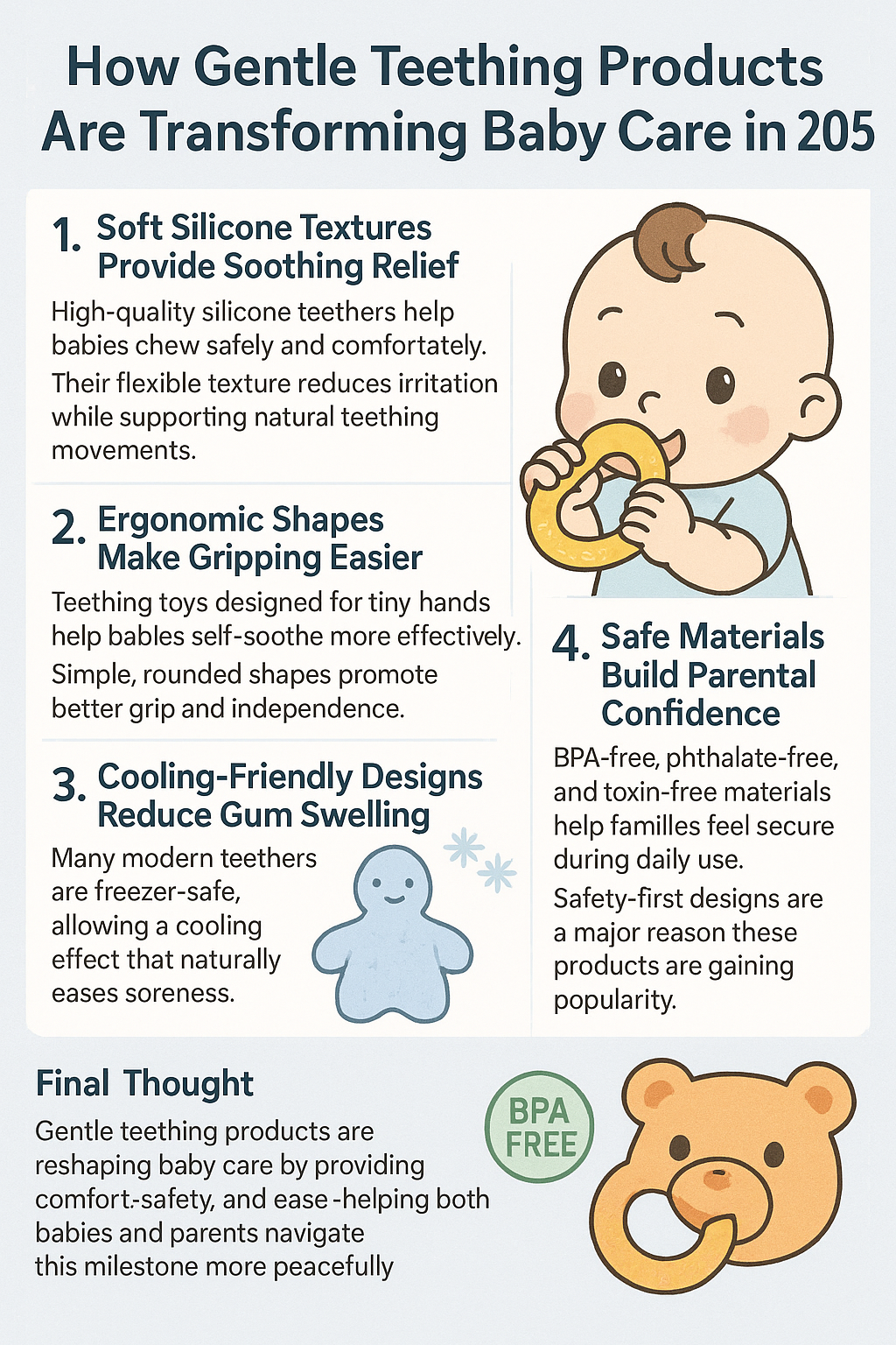 How Gentle Teething Products Are Transforming Baby Care in 2025