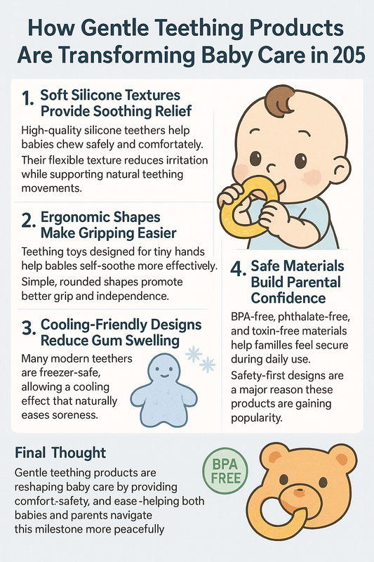 How Gentle Teething Products Are Transforming Baby Care in 2025