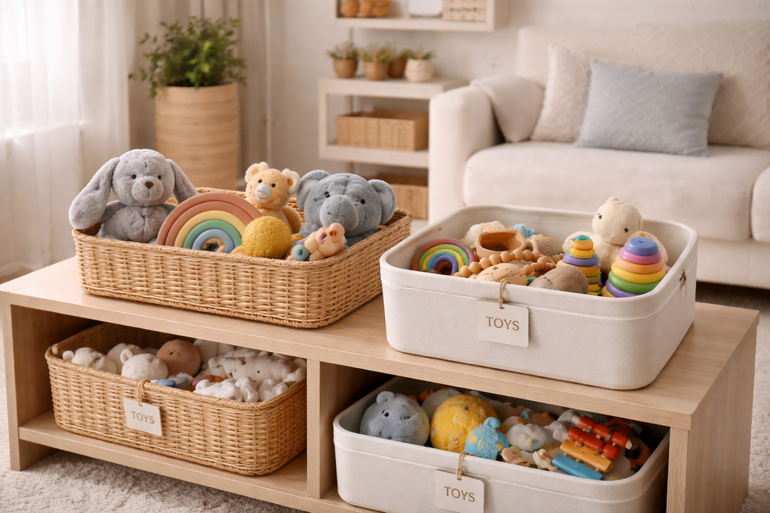 How to Set Up a Baby Toy Rotation System That Reduces Clutter