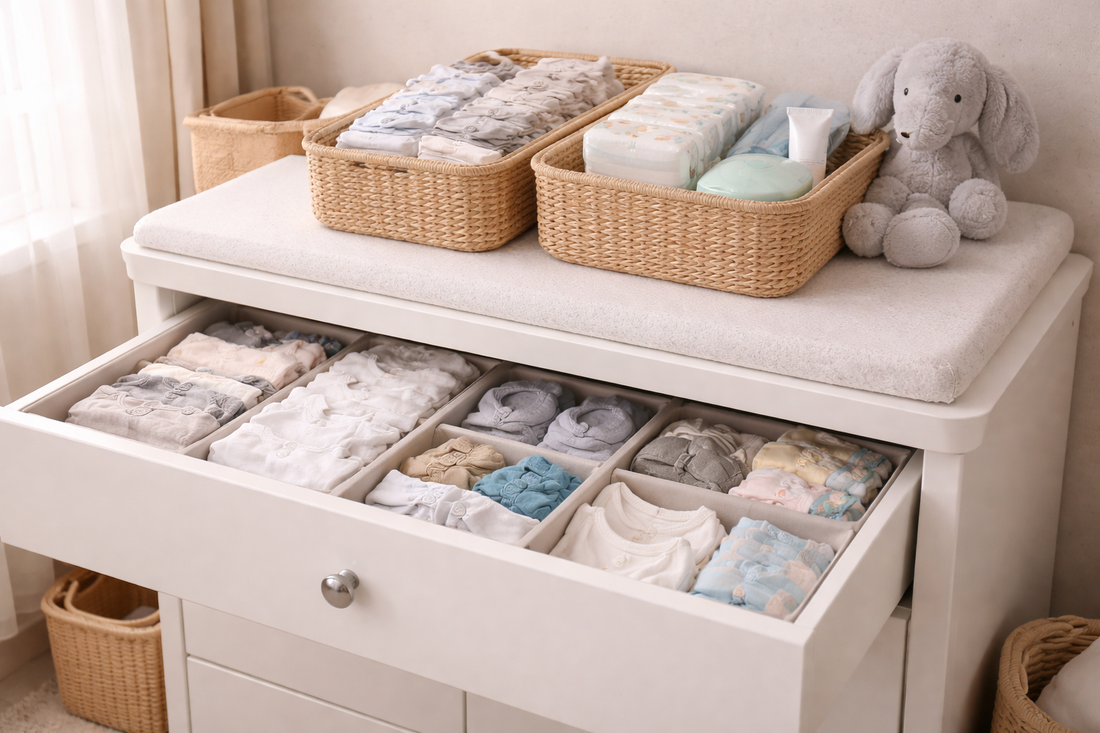 How to Create a Baby Dressing Station That Saves Time During Quick Changes