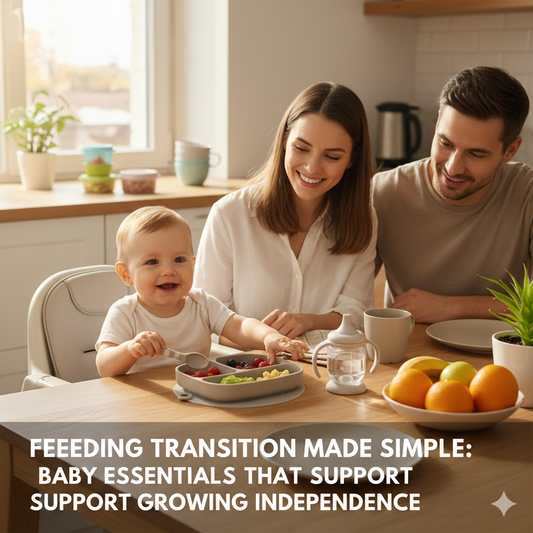 Feeding Transition Made Simple: Baby Essentials That Support Growing Independence