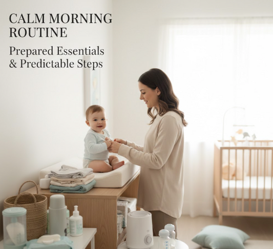 How to Set Up a Baby Morning Routine That Feels Calm Instead of Rushed