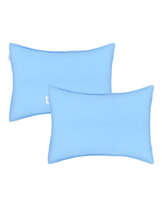 ALVABABY Toddler Pillowcases Stretchy Soft Kids Pillow Cover 2 Pack Fit 13"x 18" or 12"x16" Envelope for Girl Boy Sleepy Travel Pink 2TPN02A