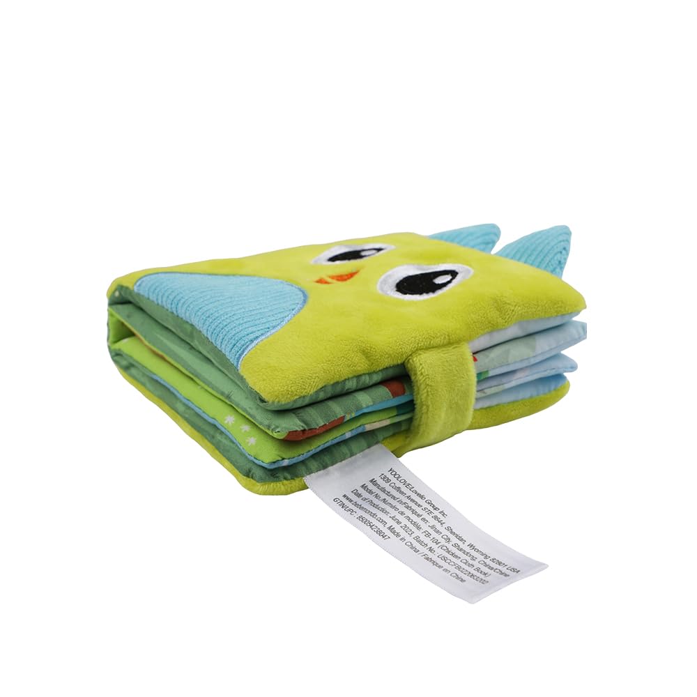 Soft Baby Books Gift Set – Cloth Crinkle Books for Infants 0-3-6-12 Months, Newborn Teething Toy, Tummy Time Toy, Baby Teethers, Shower Gift for Boys & Girls (2-pcs)