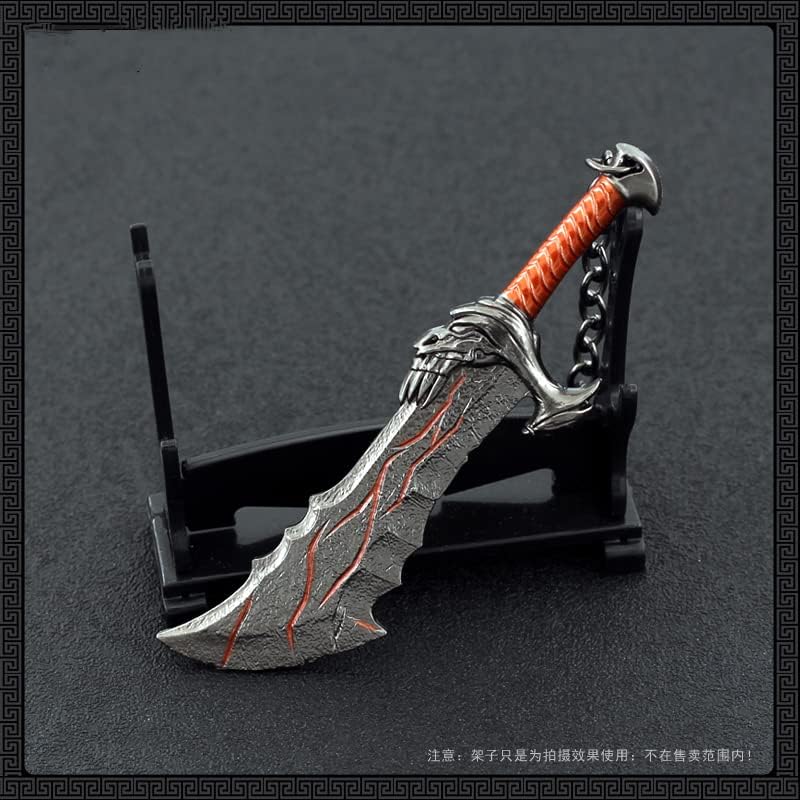 God of War Ragnarök Kratos Blades of Chaos Action Figures Game Toy Collection Keychain Desk Decoration Backpack Pendant Gift