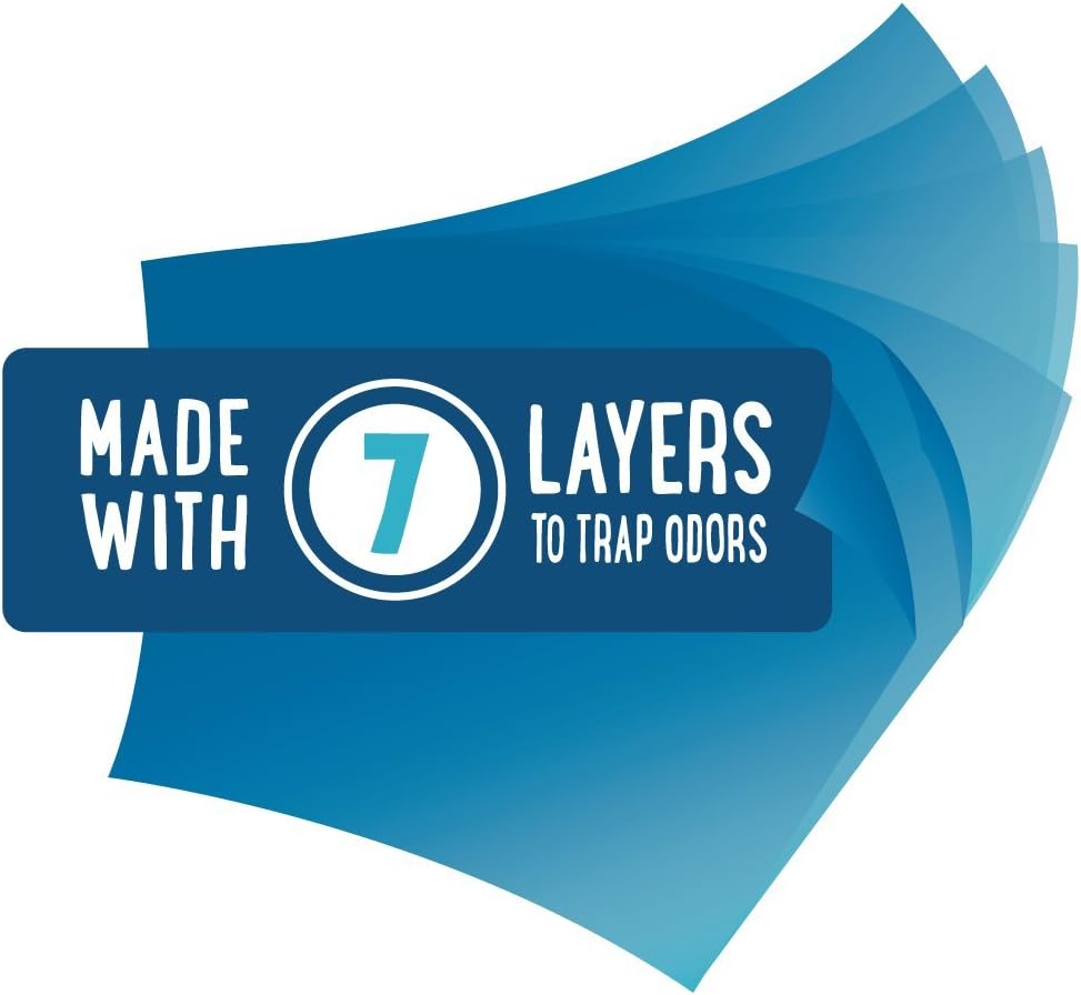 Amazon Brand - Mama Bear Diaper Pail Refills for Diaper Genie Pails, Unscented, 1080 Count (4 Packs of 270 Count)