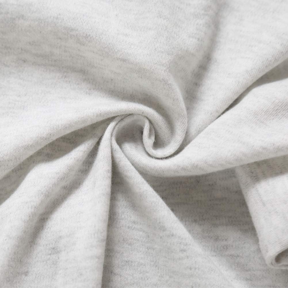 Aablexema Baby Footie Pajama with Mitten Cuffs, Double Zipper Infant Cotton clothes Sleeper Pjs, Footed Sleep Play