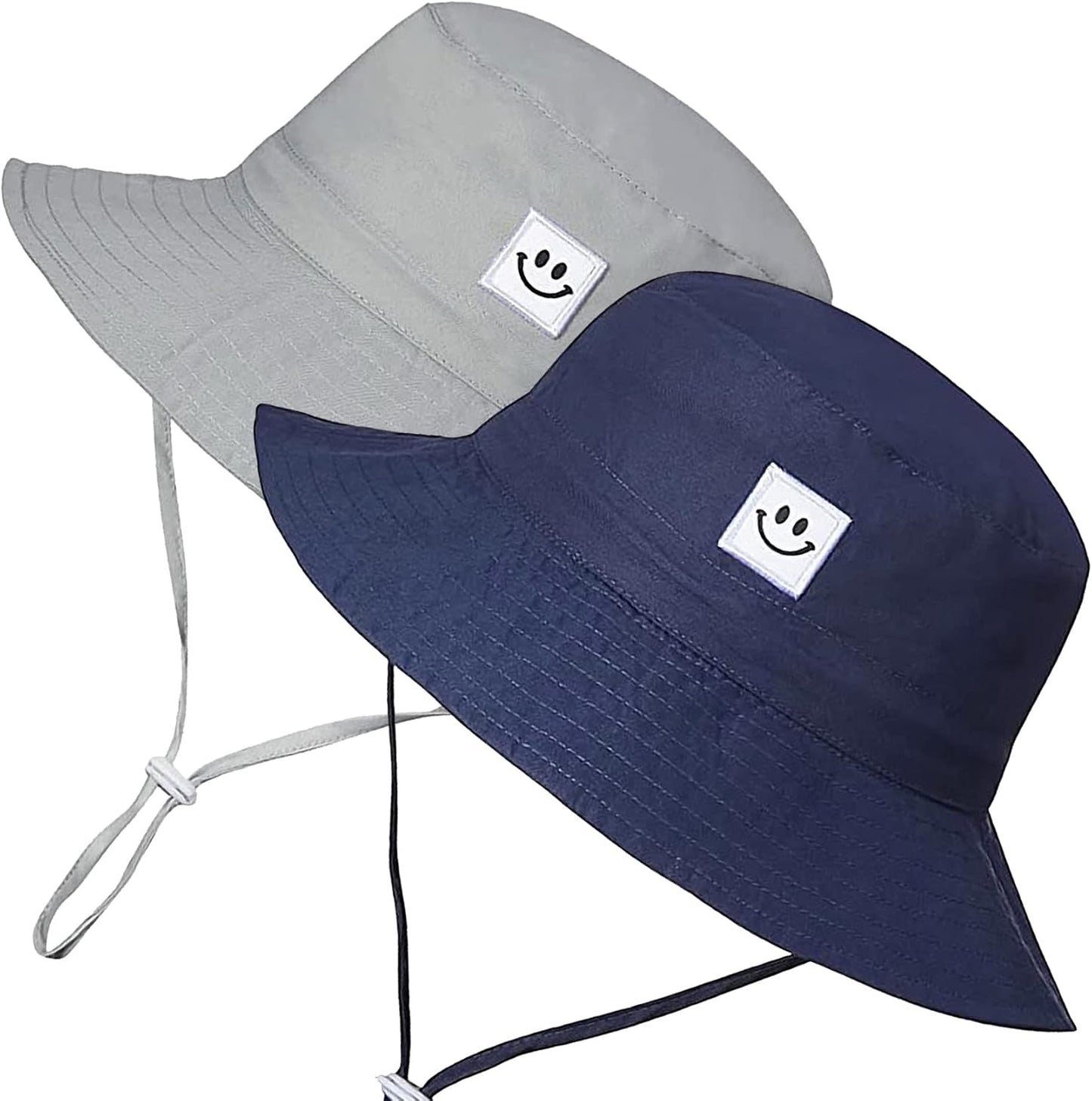 55cube Toddler Sun Hat Beach Bucket Hat for Girls Boys Toddlers