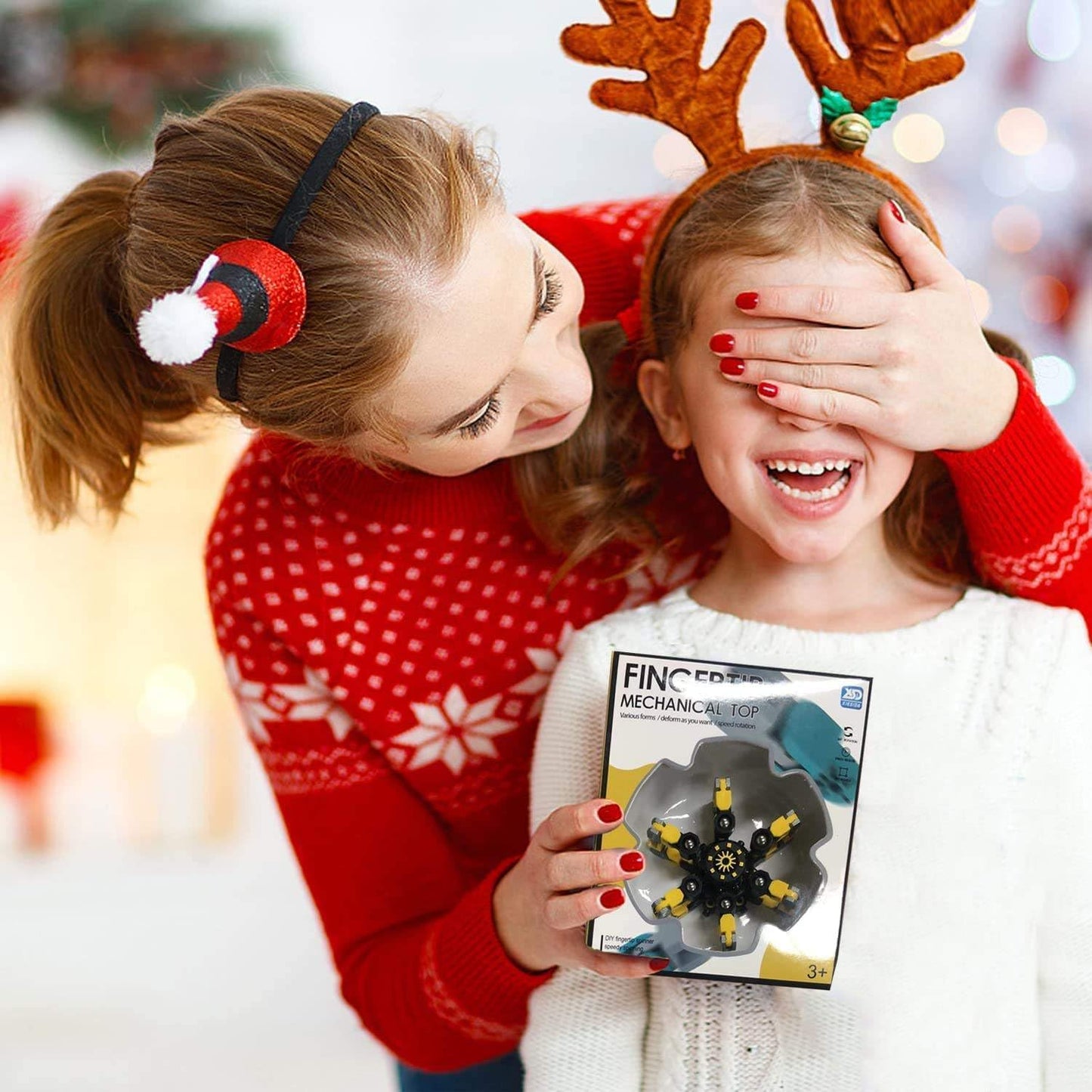 2024 New Fidget Toy Robot Spinners Sensory Toy (Purple)