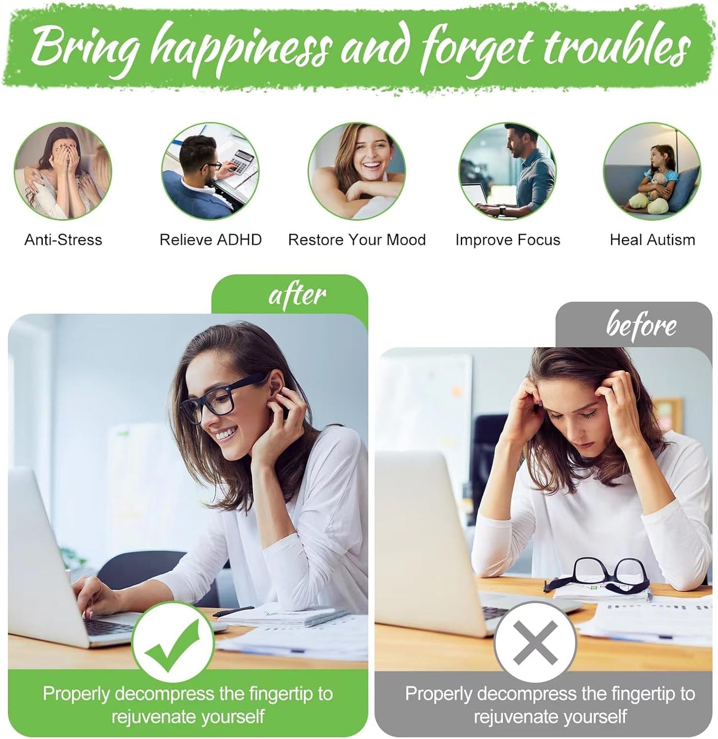 550pcs Ferrite Putty, fidget toys, Fidget Toys Adults, Desk Fidgets Toys for Office Stress/Anxiety Relief,Adults gifts