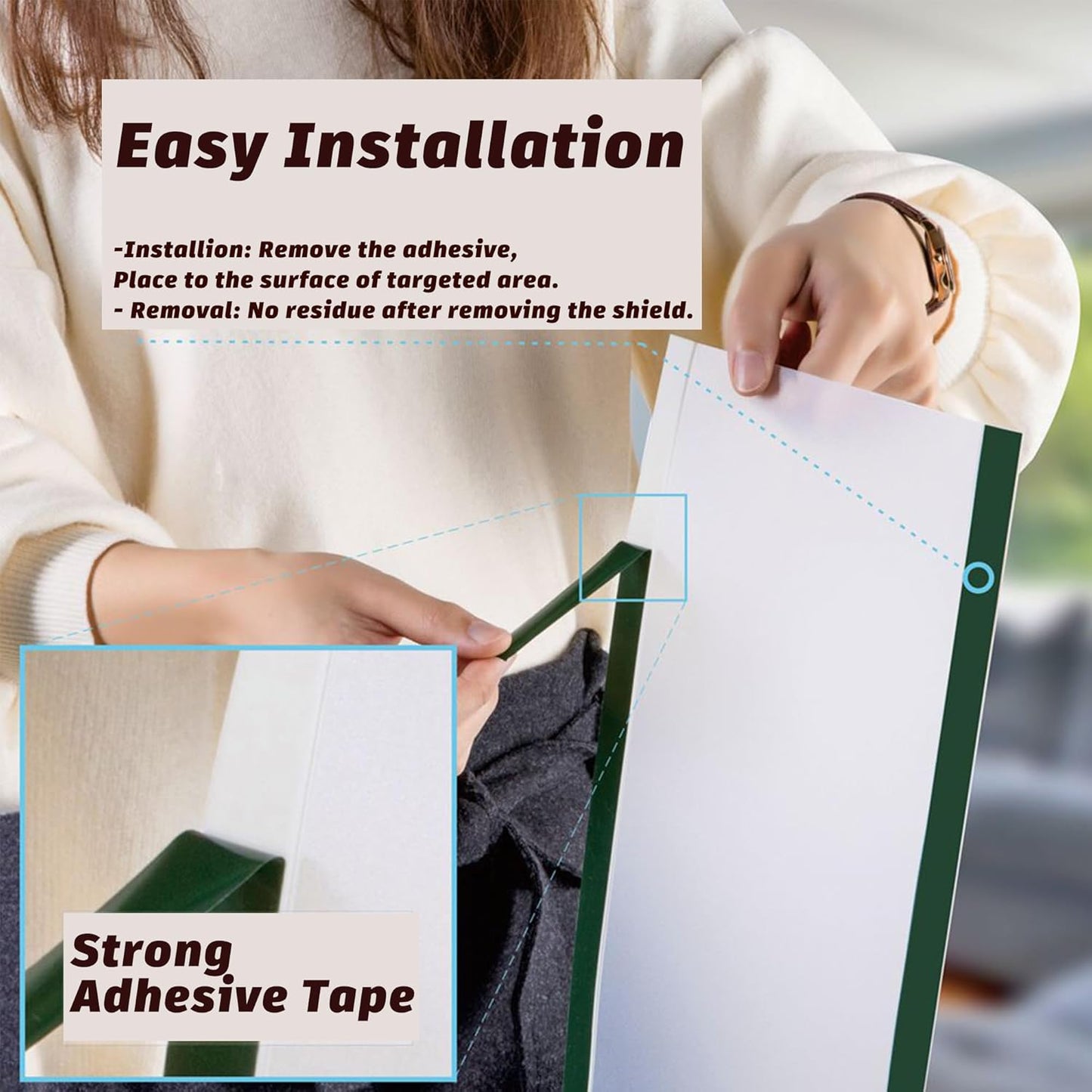 4PCS Baby Proofing Door Finger Pinch Guard Clear Door Jam Shield for Child Safety Finger Pinch Protector Hinge Protectors for Kids