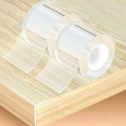 2 Rolls Clear Soft Corner Protectors for Furniture Strip,Sharp Edge & Table Bumper,Window Edge,Wall Protector, Soft Corner Guards Safe for Proof,Table Corner Protectors in Family,2.56 in x 13.12 FT