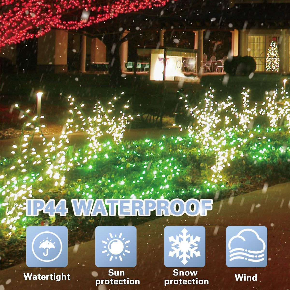 66ft St Patrick's Day Decorations String Lights,200 LED Green Wire Fairy Starry String Lights Plug in, 11Lighting Modes, for Indoor Outdoor Xmas Tree Wedding Party Decoration (Green)