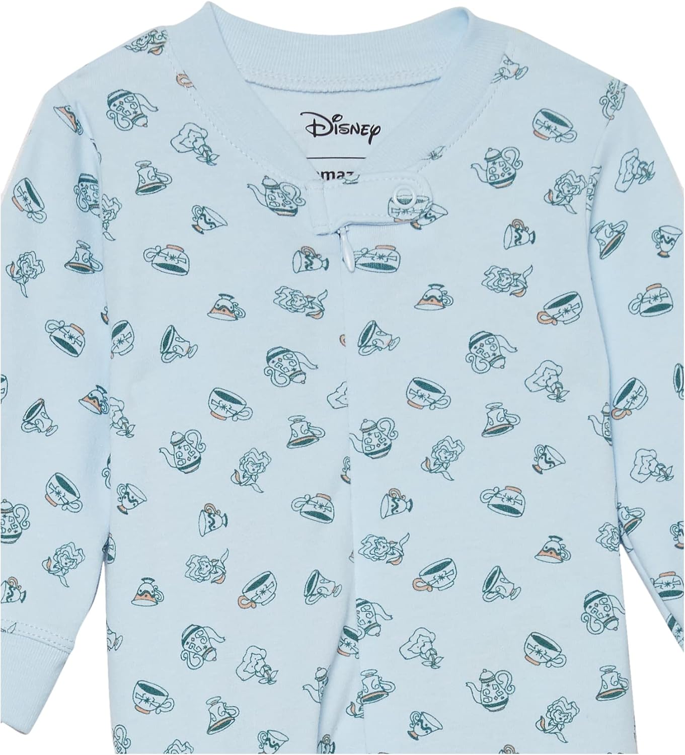 Amazon Essentials Disney | Marvel | Star Wars Unisex Babies' and Toddlers' Snug-Fit Cotton Footed Pajamas, Multipacks