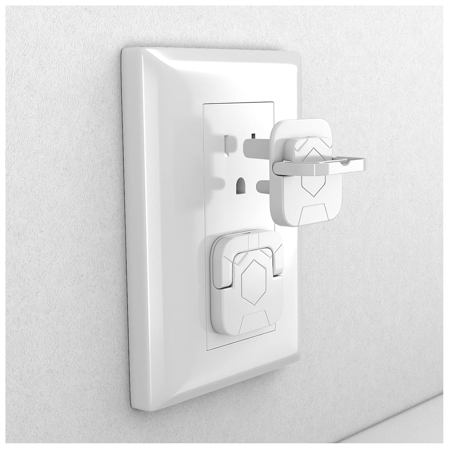 4our Kiddies Baby-Proof Outlet Covers (60 Pack) - Child Safety Electric Plug Protectors to Prevent Power Shock