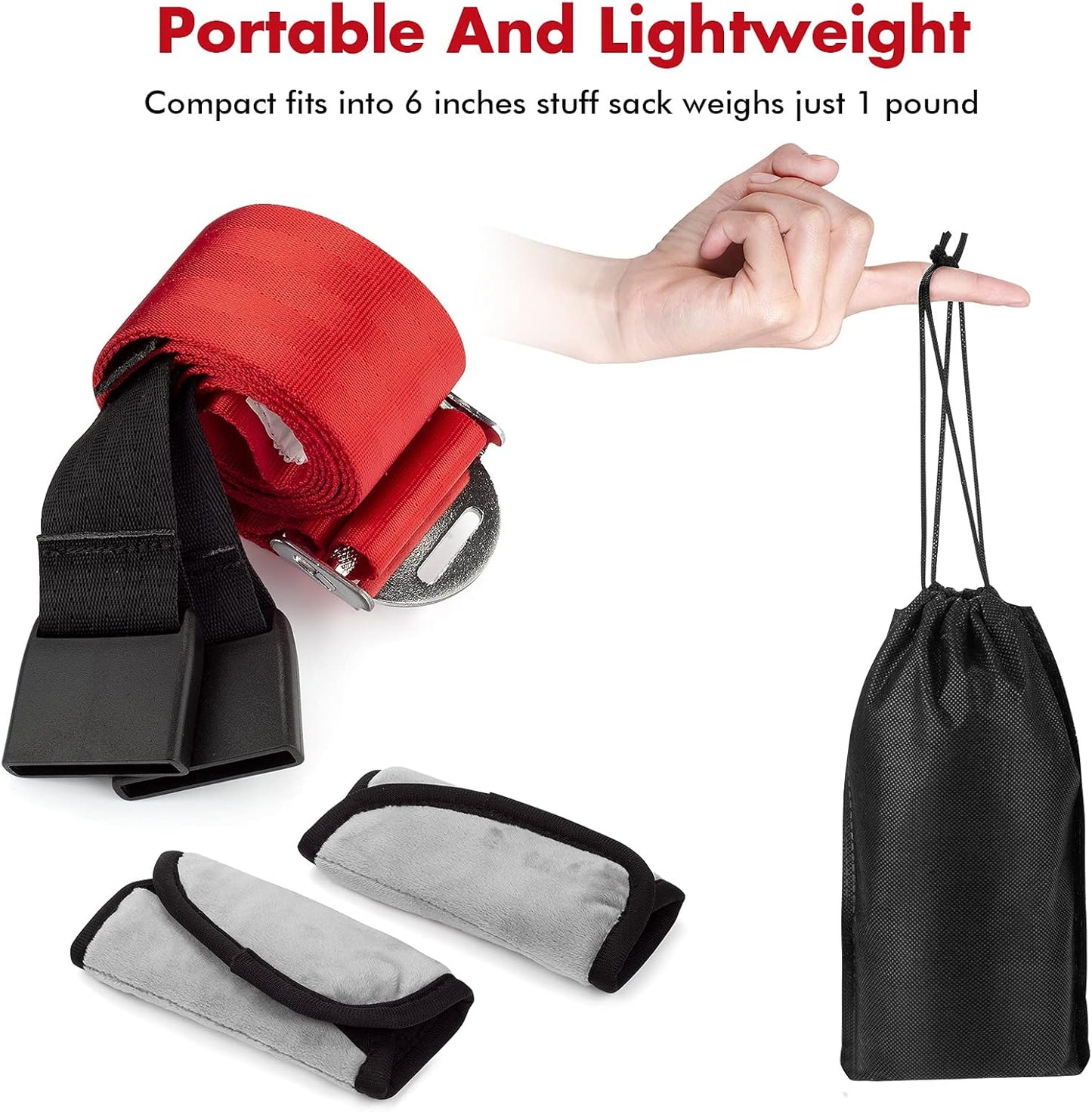 Airplane Harness for Toddlers with Soft Shoulder Pad Child Airplane Safety Travel Harness for Kids Baby Travel Essentials for Flying with Toddler Must Haves Toddler Plane Essentials