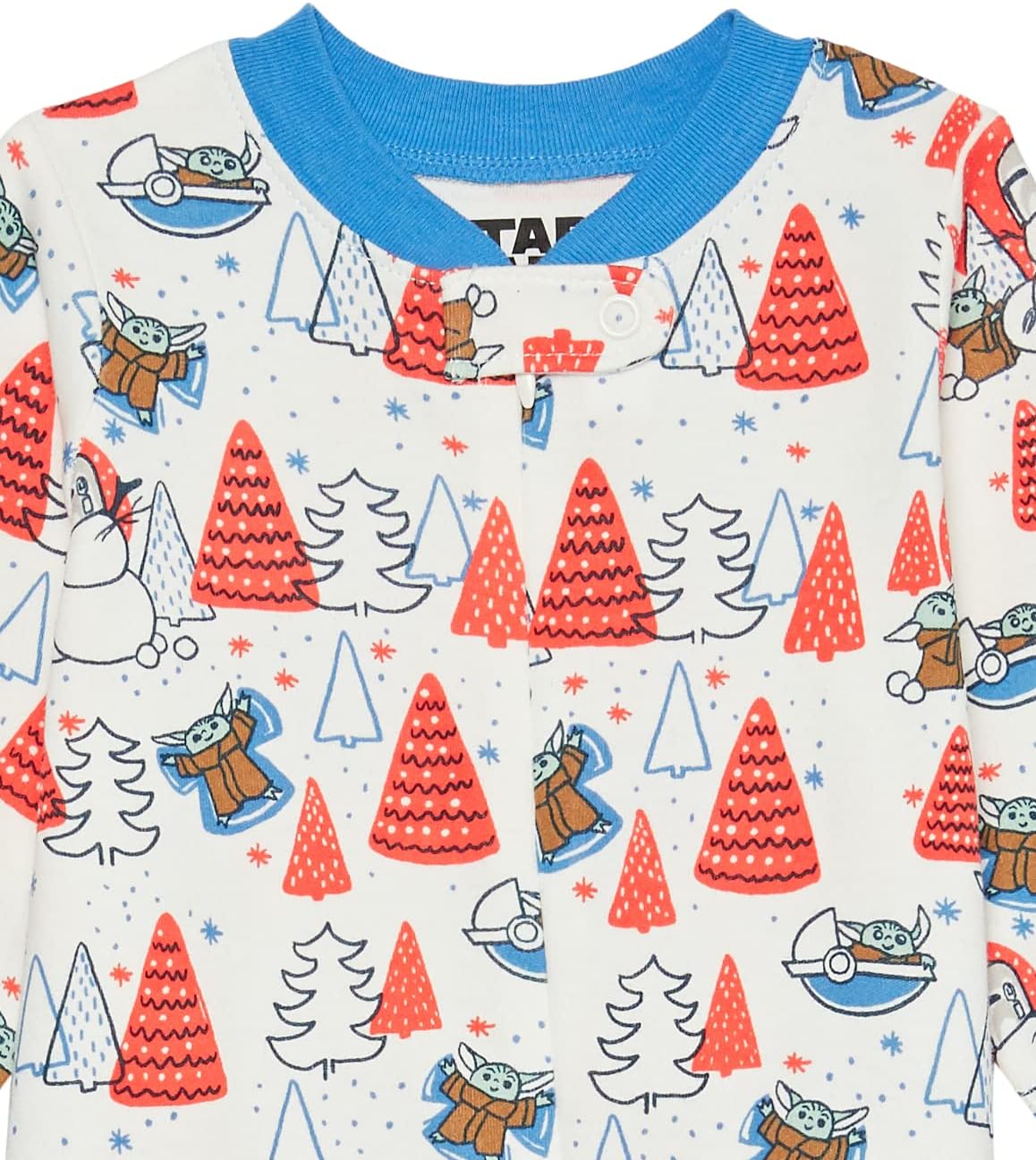 Amazon Essentials Disney | Marvel | Star Wars Unisex Babies' and Toddlers' Snug-Fit Cotton Footed Pajamas, Multipacks