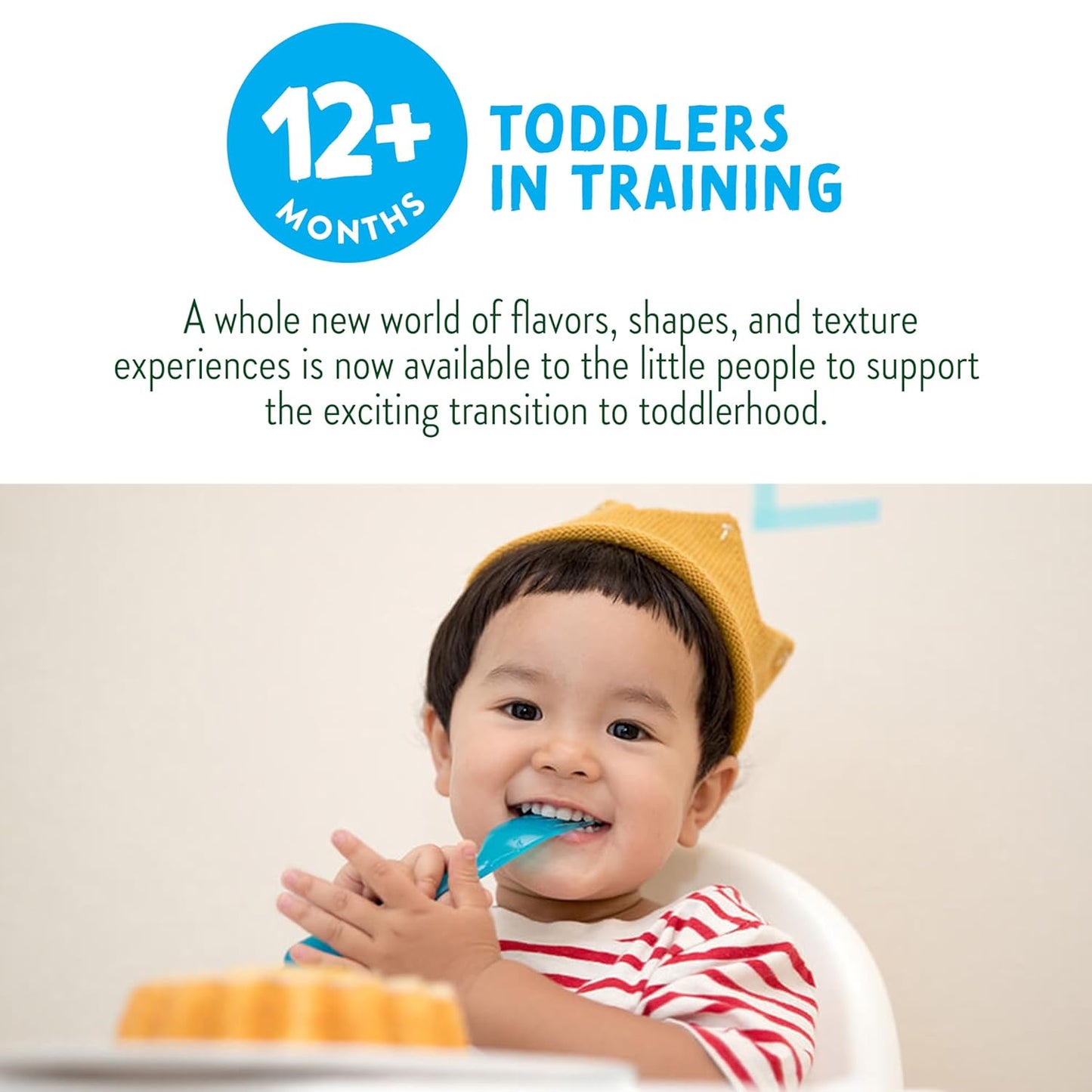 Little Bellies Organic Veggie Tubes Toddler Snack (Pack of 7 x 0.42 oz Individual Packs)