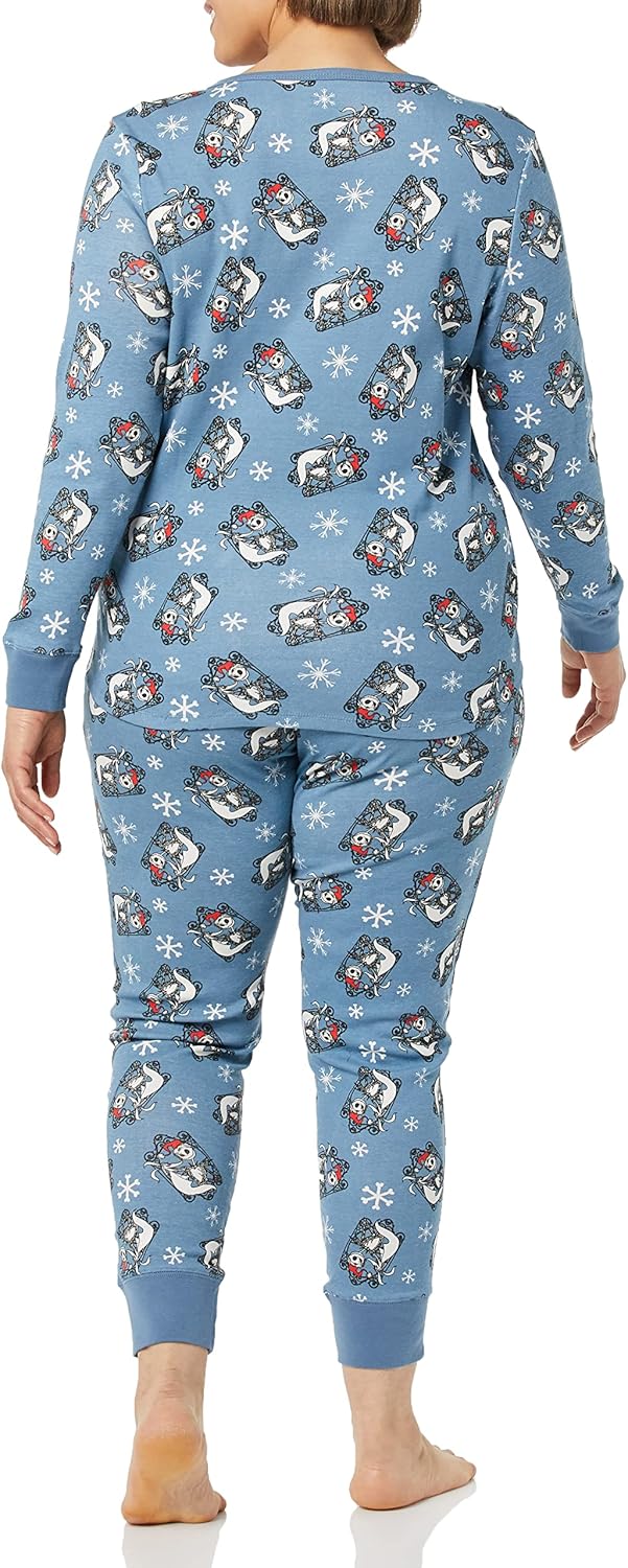 Amazon Essentials Disney | Marvel | Star Wars Unisex Babies' and Toddlers' Snug-Fit Cotton Footed Pajamas, Multipacks