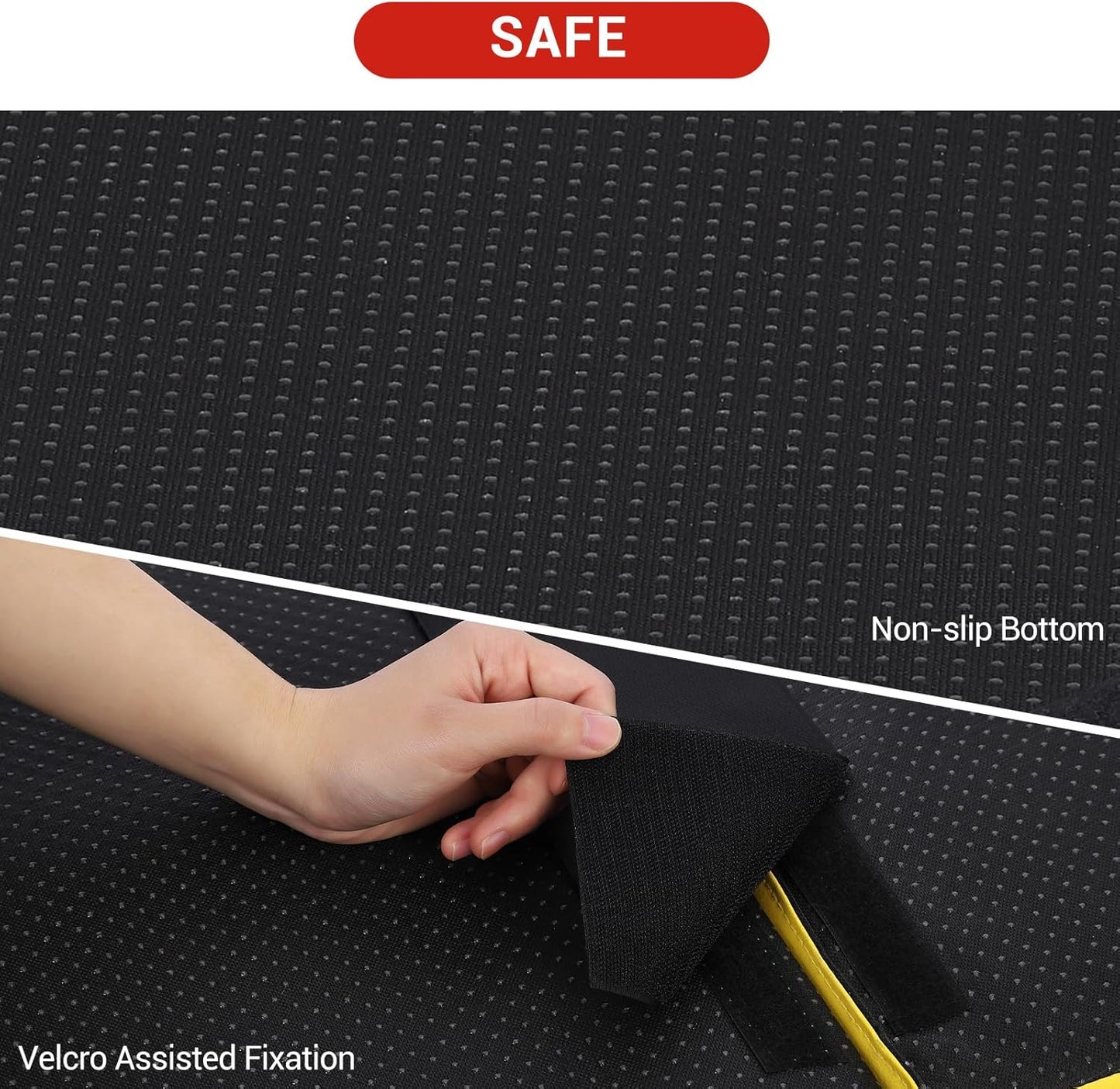 6-Piece Soft Toddlers Climbing Toys, Baby Foam Climbing Blocks for Babies Toddlers, Waterproof Foam Play Gym Climber Structures for Toddler 3, Indoor Climb and Crawl Activity Play Set (Suede Fabric)