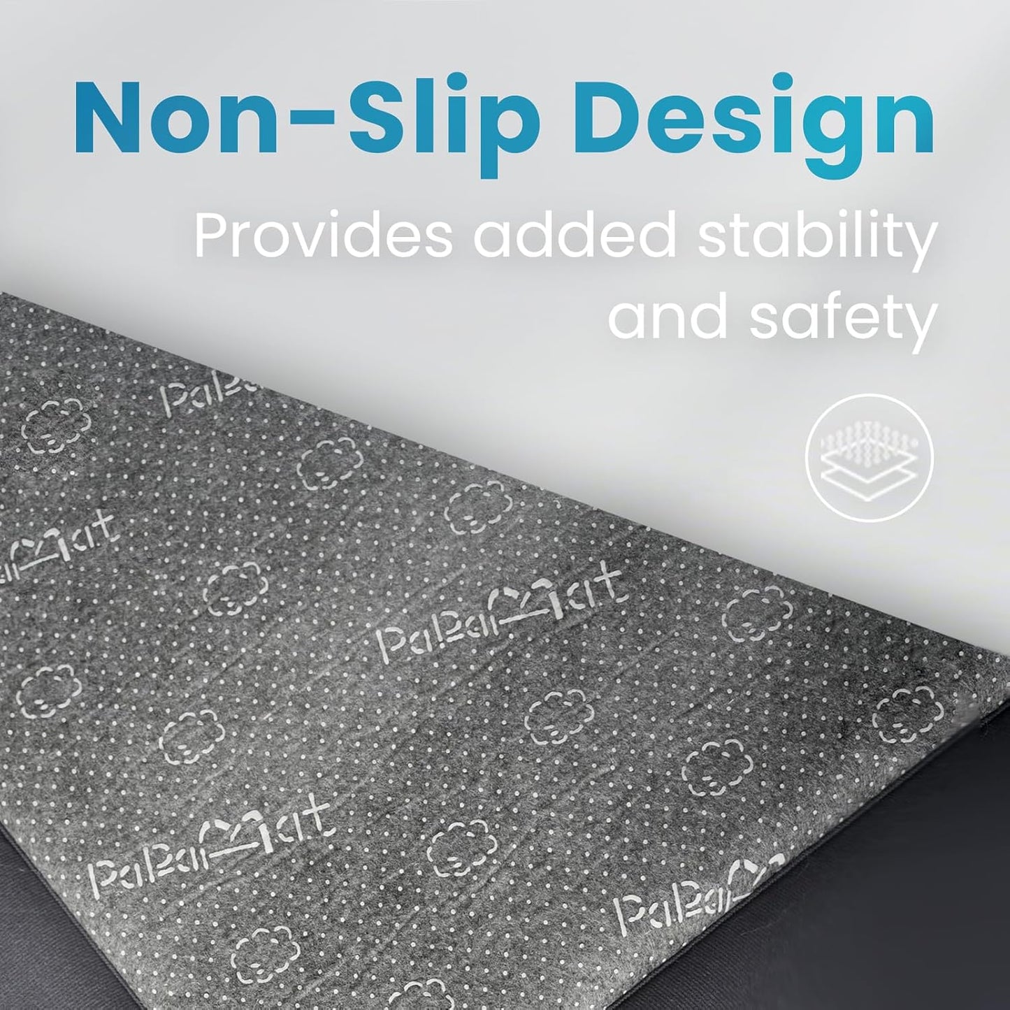 1.3" Thick Baby Play Mat,Ultra Soft Elasti-Foam 50×50 Playpen Mat for Tummy Time,Water-Repellent Coral Fleece Nursery Rug for Infants,Toddlers,Kids,Non-Slip Safe for Crawling(Brick)