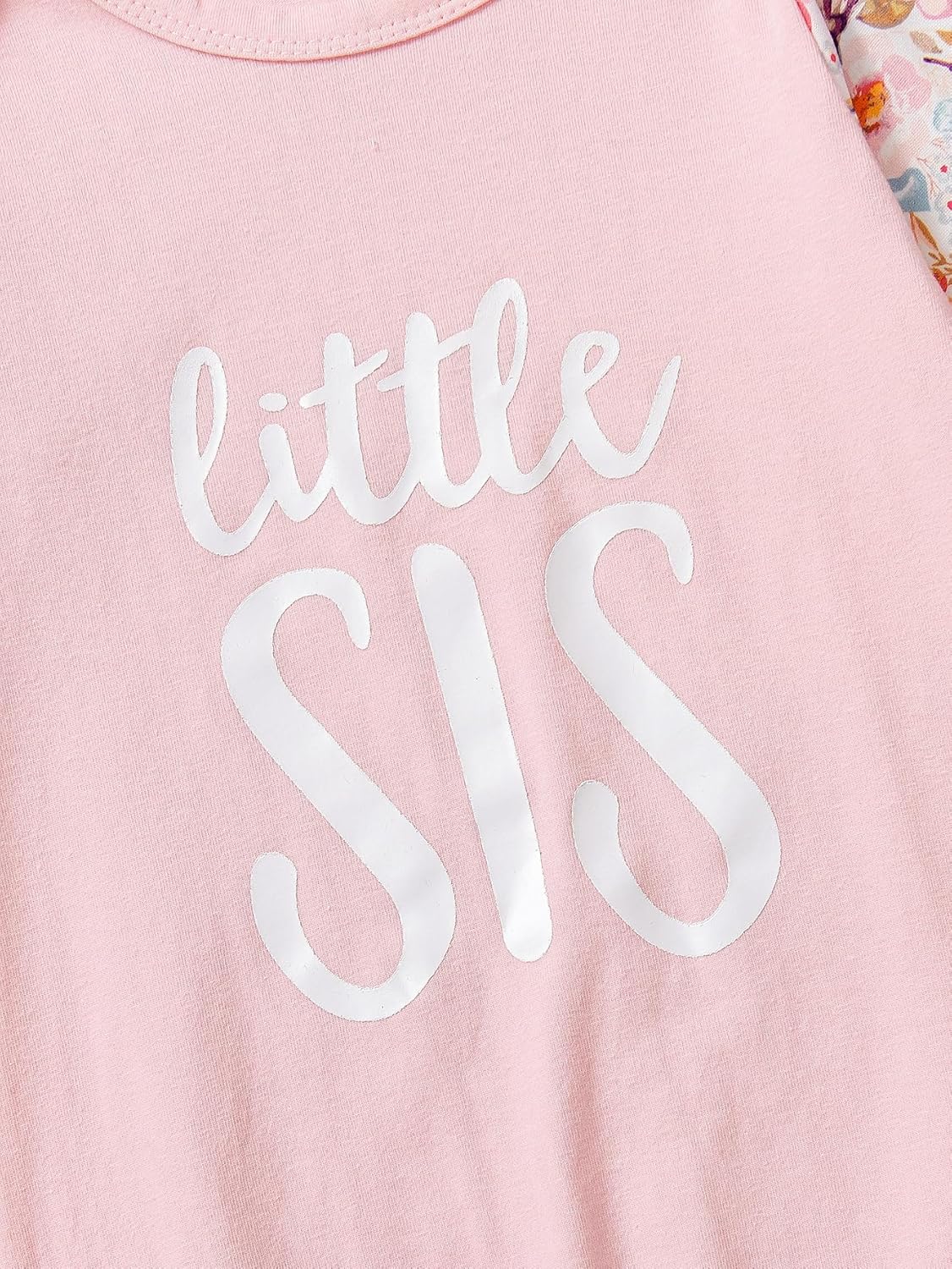 AMAWMW Newborn Baby Girl Little Sister Sleeper Gown Stripe Long Sleeve Nightgown Pajamas Gifts Stuff Essential Outfit