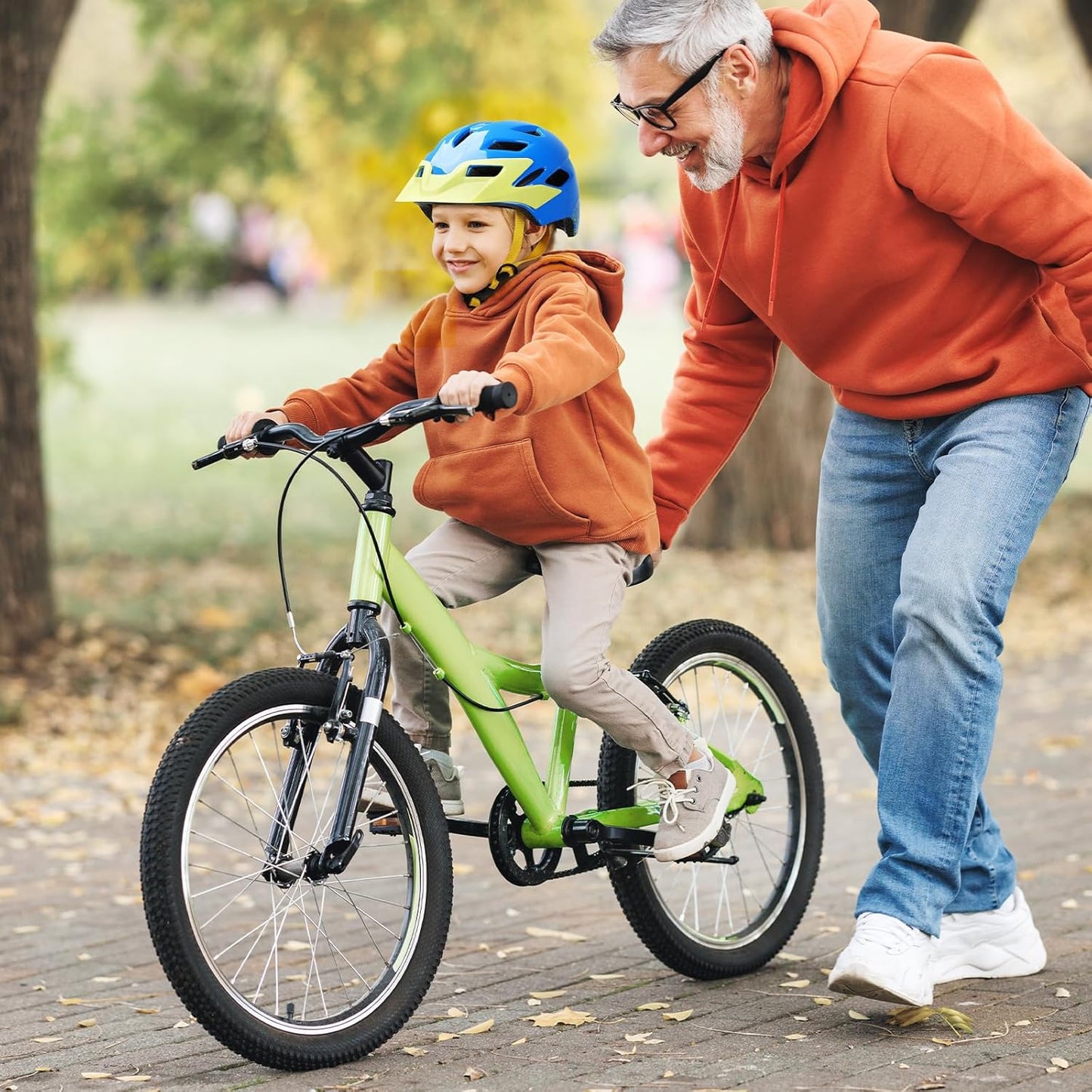 Adjustable Toddler Helmet, Kids Bike Helmets for Boys Girls 3-5/4-6/5-8 Years, Protective Gear Set for Bicycling/Skateboarding/Rollerblading/Scootering