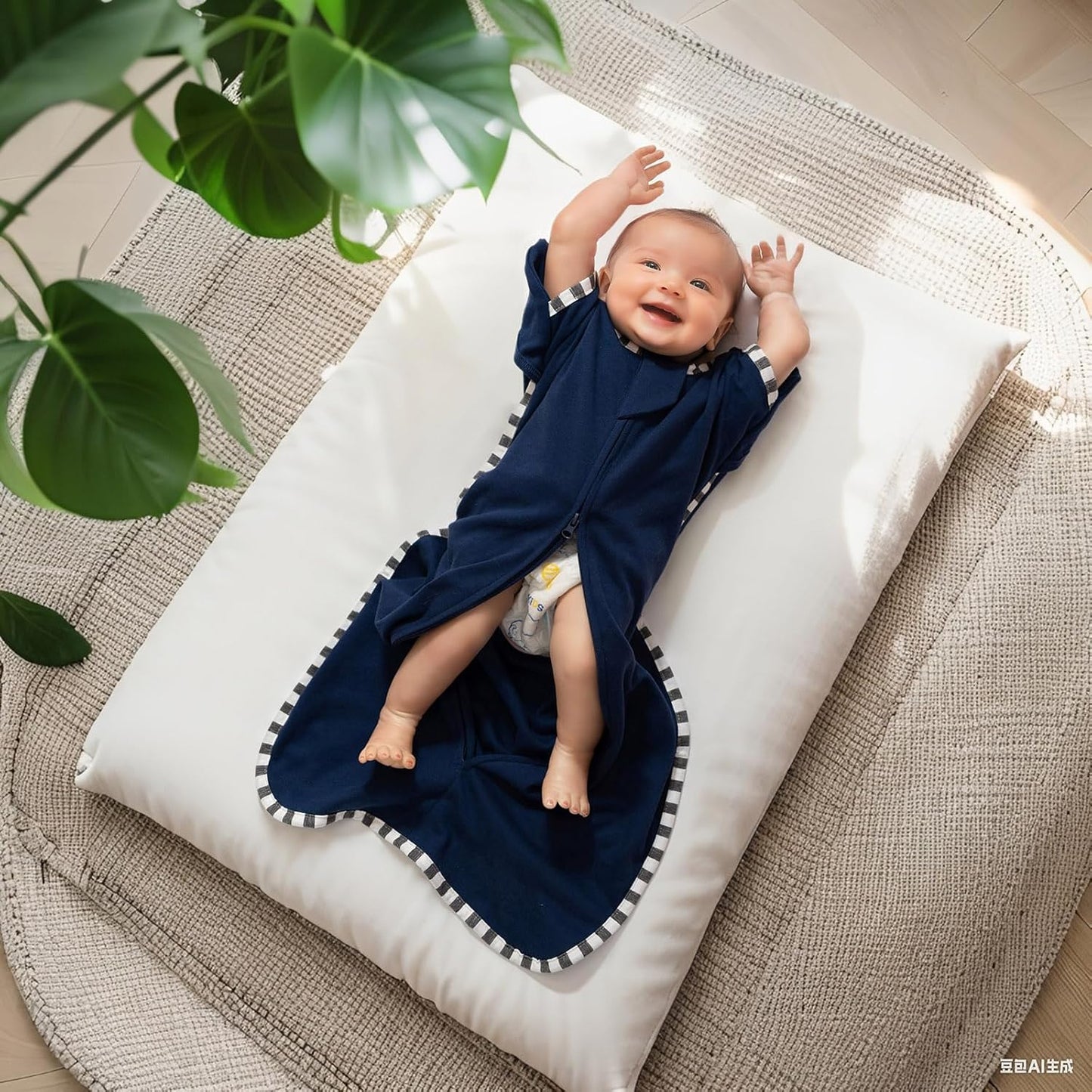 2-Pack Baby Transition Swaddle Set, Breathable Infant Sleep Sack, Soft Swaddling Sack for Boy Girl