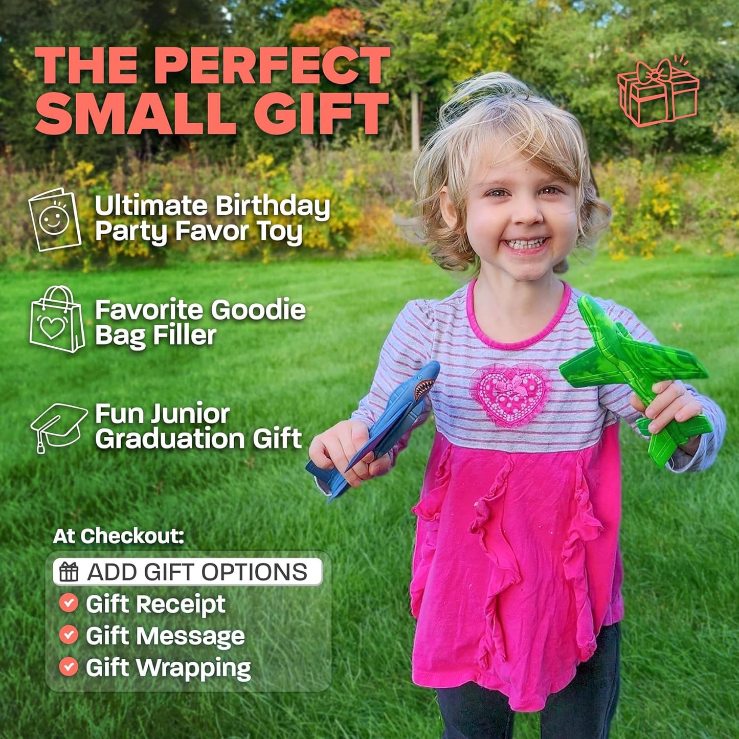 Airplane Toy Foam Glider: Airplane Toys For 3 Year Old & Airplanes For Kids 2-4 Toy Airplane For Boys&GirlsFoam Model Plane & Planes Air Plane Toy, Toddlers