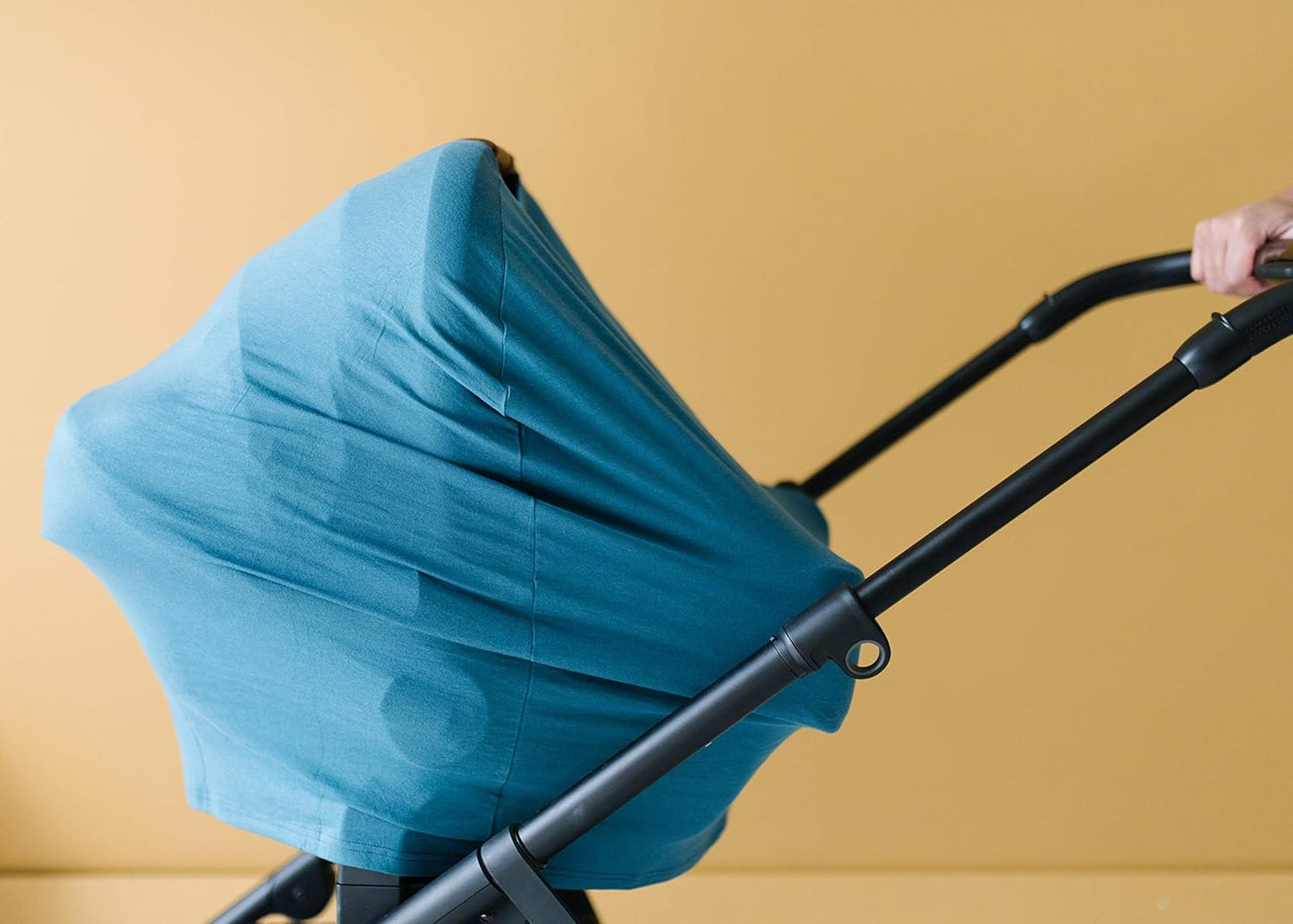 Copper Pearl Multi-Use Cover: Car Seat & Stroller Cover - Sun Protection, All-Season Use, Stylish Designs, Easy Access for Moms