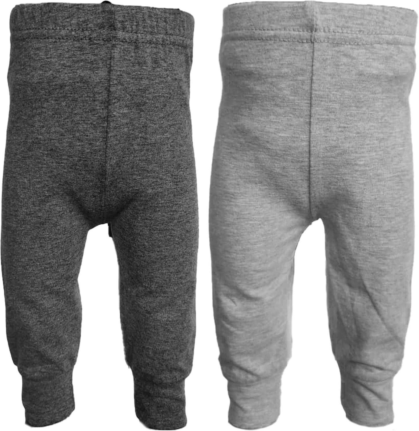 123 Bear Infant and Toddler Soft Cotton Spandex Boys and Girls Pants Multipacks