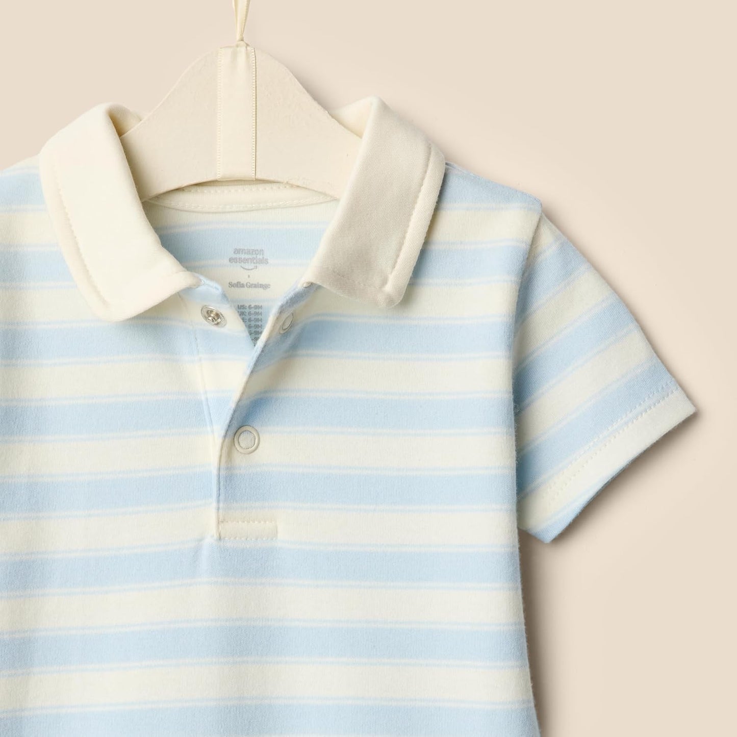 Amazon Essentials baby-boys Short Sleeve Romper