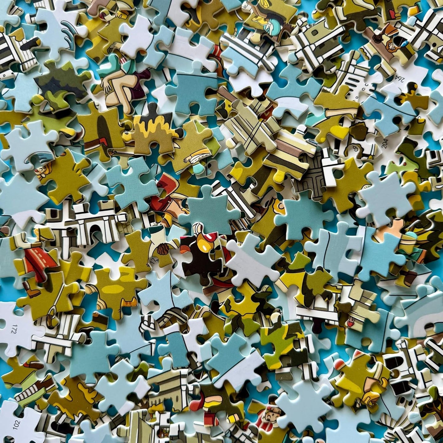 500 Piece Jigsaw Puzzle - United States Capitol - Washington, D.C. – 15.8 x 19.7 inches – Premium Quality Printed Cardboard – Numbered Pieces – Suitable for Ages 14+